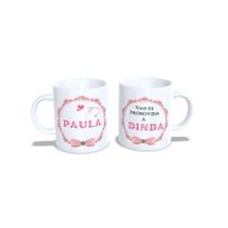 Caneca Personalizada Padrinhos Quinle 325ml