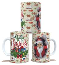 CANECA PERSONALIZADA Papai Noel Feliz Natal COLEÇÃO NATAL