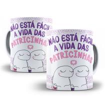 Caneca Personalizada Para Amigas Flork Meme Porcelana- Patricinhas