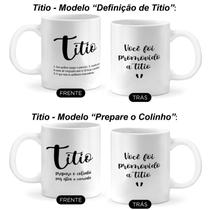 Caneca Personalizada para Anúncio de Gravidez - Promovido a Vovô, Vovó, Titio, Titia