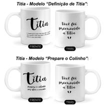 Caneca Personalizada para Anúncio de Gravidez - Promovido a Vovô, Vovó, Titio, Titia