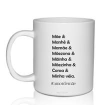 Caneca Personalizada Para Dia Das Mães - Manhe