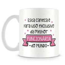 Caneca Personalizada para Funcionária - Presente Especial