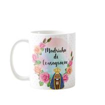 Caneca Personalizada Para Madrinha De Consagração - Do Luz Presentes