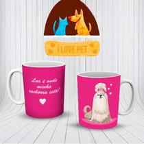 Caneca Personalizada Pet's Animais de Estimação 43 Caneca Personalizada Pet's Animais de Estimação 43