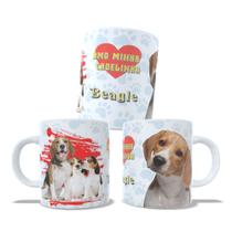 Caneca Personalizada Pets Coleção Amo Meu Cadelinha BEAGLE