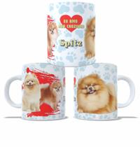 Caneca Personalizada Pets Coleção Amo Meu Cãozinho SPITZ