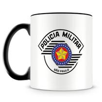 Caneca Personalizada Polícia Militar de São Paulo - 325ml