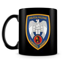 Caneca Personalizada Polícia Militar do Espírito Santo - 100% Preta - 325ml Caneca Personalizada Polícia Militar do Espírito Santo - 100% Preta - 325ml
