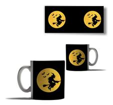 Caneca Personalizada Porcelana Halloween Boo Monstros Susto