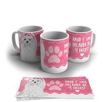 Caneca Personalizada Porcelana Pet Cachorro 325ml