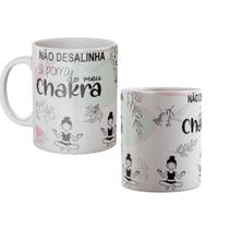 Caneca Personalizada Porcelana Presente Memes Personagens Café Cor:Caneca Chakra