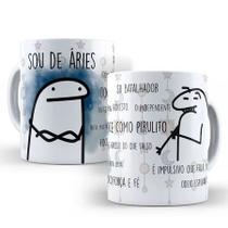 Caneca Personalizada Porcelana Signos Signo Flork ARIES MASCULINO Caneca Personalizada Porcelana Signos Signo Flork ARIES MASCULINO