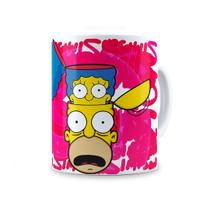 Caneca Personalizada Porcelana Simpsons 325 Ml