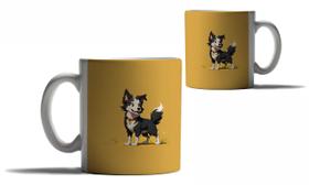 Caneca Personalizada Presente Cachorros Raças Border Collie