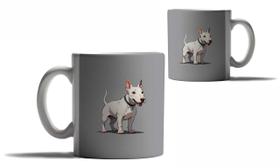 Caneca Personalizada Presente Cachorros Raças Bull Terrier
