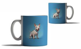 Caneca Personalizada Presente Cachorros Raças Bull Terrier