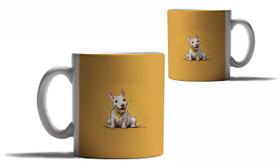 Caneca Personalizada Presente Cachorros Raças Bull Terrier