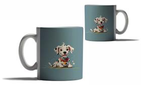 Caneca Personalizada Presente Cachorros Raças Dálmatas Pinta