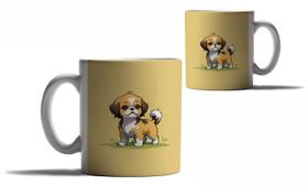 Caneca Personalizada Presente Cachorros Raças Shitzu Fofos Caneca Personalizada Presente Cachorros Raças Shitzu Fofos