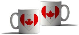 Caneca Personalizada Presente Canadá País Bandeira 1 Caneca Personalizada Presente Canadá País Bandeira 1