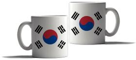 Caneca Personalizada Presente Coreia Sul Dorama Bandeira 1 Caneca Personalizada Presente Coreia Sul Dorama Bandeira 1