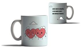 Caneca Personalizada Presente Dia dos Namorados Frases Amor