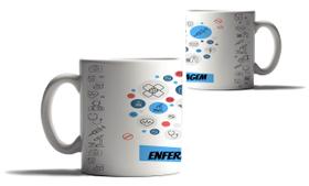Caneca Personalizada Presente Enfermagem Enfermeiros Amor 3 Caneca Personalizada Presente Enfermagem Enfermeiros Amor 3