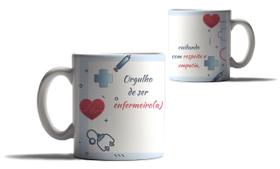 Caneca Personalizada Presente Enfermagem Enfermeiros Amor 3 - Enjoy Shop