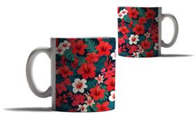 Caneca Personalizada Presente Flores Havaianas Floral 2