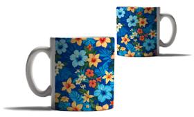 Caneca Personalizada Presente Flores Havaianas Floral 2