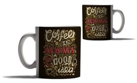 Caneca Personalizada Presente Frases Café Amo Amor Grãos 2