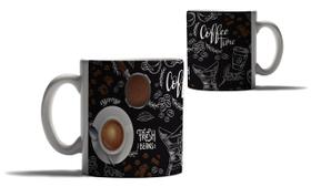 Caneca Personalizada Presente Frases Café Amo Amor Grãos 4