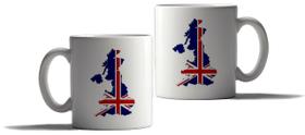 Caneca Personalizada Presente Inglaterra País Bandeira Caneca Personalizada Presente Inglaterra País Bandeira
