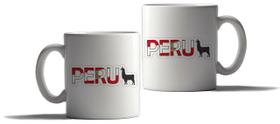 Caneca Personalizada Presente Peru Machu Pichu Bandeira 2