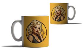 Caneca Personalizada Presente Pin-Ups Modelos Vintage 2 Caneca Personalizada Presente Pin-Ups Modelos Vintage 2