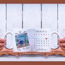 Caneca Personalizada Presete Namorados com Foto e Data