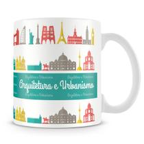 Caneca Personalizada Profissão Arquitetura e Urbanismo - Porcelana Brilhante