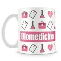 Caneca Personalizada Profissão Biomedicina - Modelo 3 Caneca Personalizada Profissão Biomedicina - Modelo 3