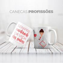 Caneca Personalizada Profissão Enfermeira