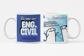 Caneca Personalizada Profissão Engenharia Civíl