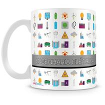 Caneca Personalizada Profissão Engenharia Elétrica - Porcelana Brilhante Caneca Personalizada Profissão Engenharia Elétrica - Porcelana Brilhante