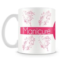 Caneca Personalizada Profissão Manicure - Porcelana Alta Qualidade