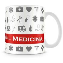 Caneca Personalizada Profissão Medicina - Porcelana Alta Qualidade