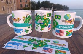 Caneca Personalizada Profissões Geografia 579