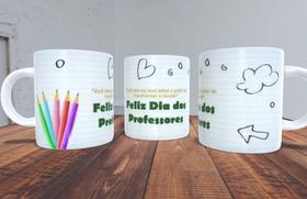 Caneca Personalizada Profissões Professores 646 - Guria Criativa