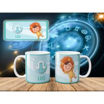 Caneca Personalizada Recém Nascido Bebe Caneca Signo Astral Horóscopo Porcelana MEGA OFERTA!