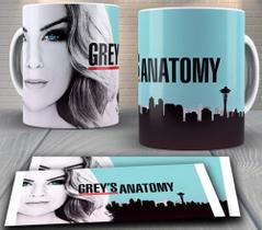 Caneca Personalizada - Série Grey's Anatomy Meredith Seattle
