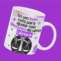 Caneca Personalizada Signo De Libra - Frases 325ml Caneca Personalizada Signo De Libra - Frases 325ml