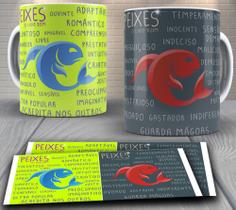 Caneca Personalizada - Signo de Peixes